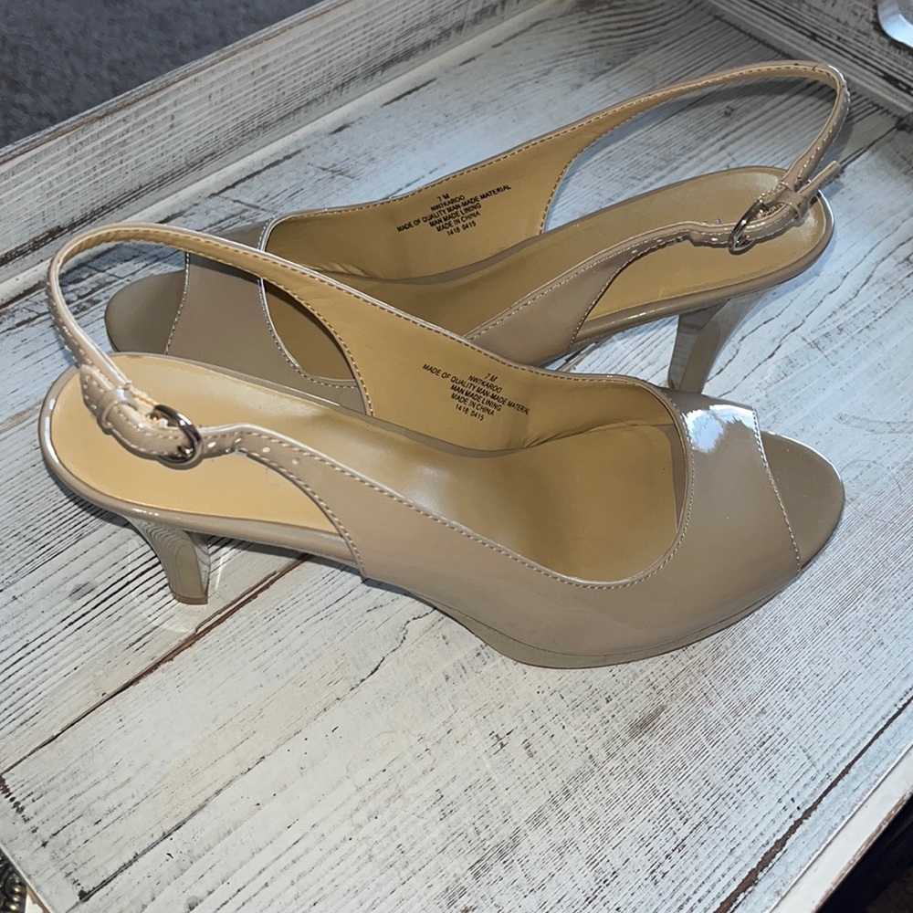 Nine West Nude Heels